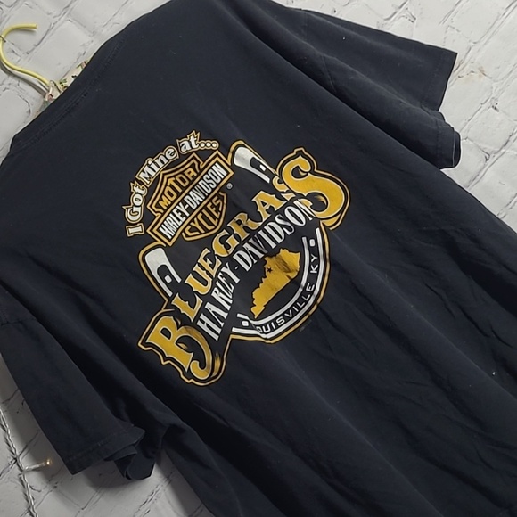 Harley-Davidson Louisville Kentucky Bluegrass Double Sided Graphic Tee Mens 2XL - Picture 6 of 17